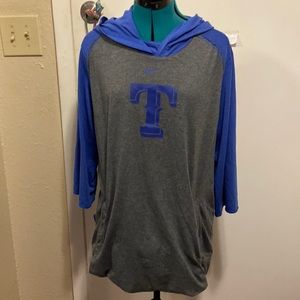 Men’s Nike Baseball Long sleeves Hoodie Large 2 Toned